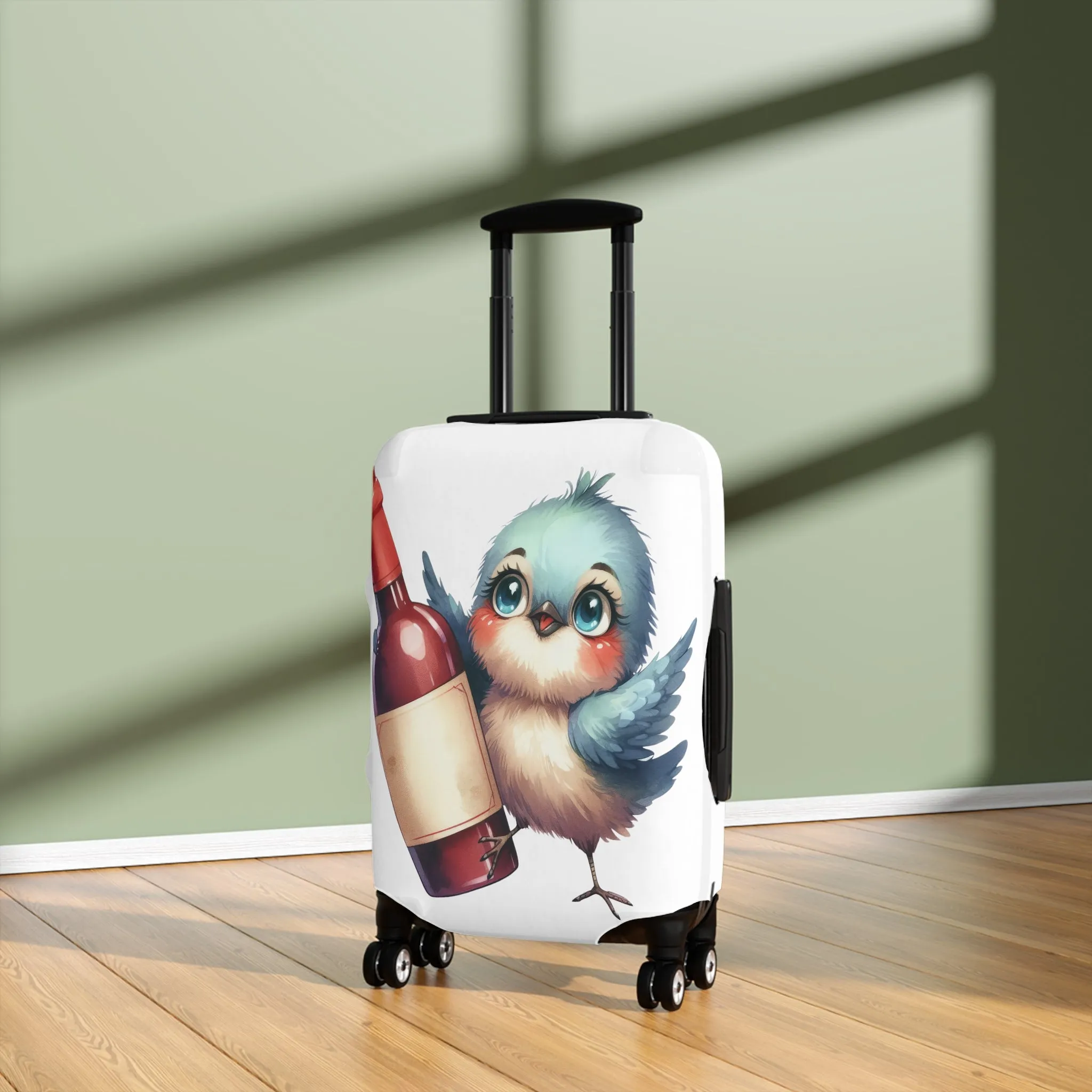 Luggage Cover, Cute Bird, awd-1641