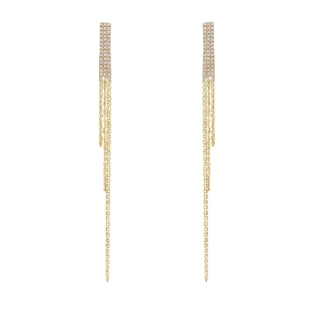 LUMINOUS EARRING, GOLD