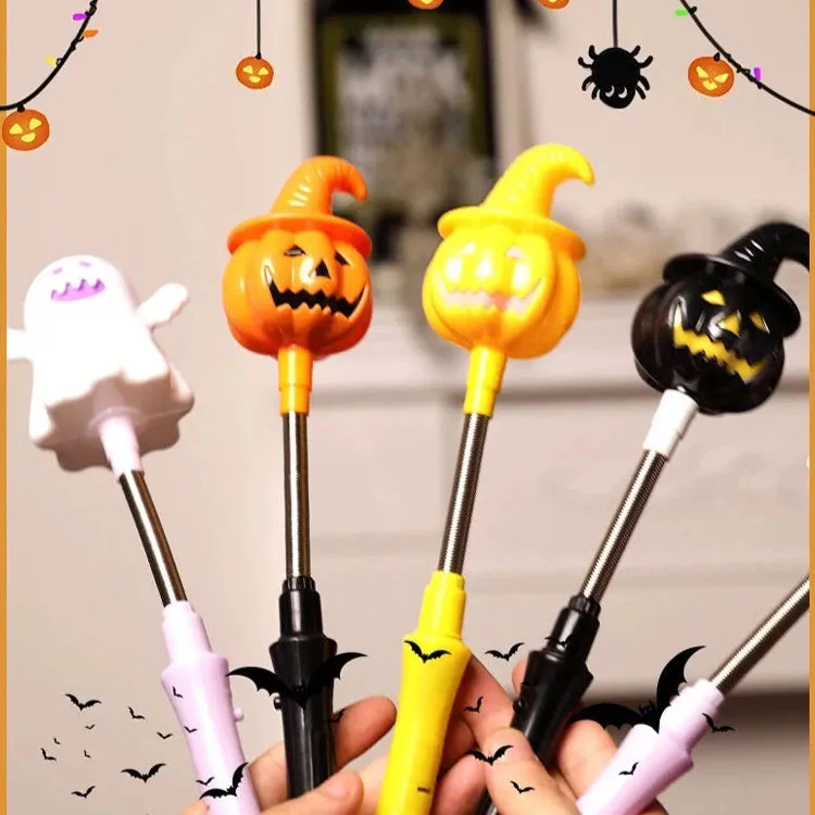 Luminous Jack-o'-Lantern Hand Crank Toys