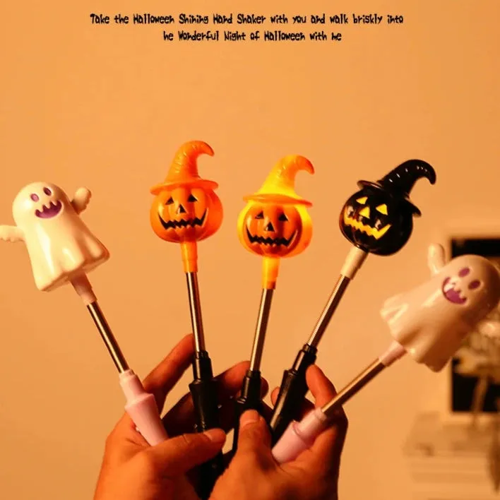 Luminous Jack-o'-Lantern Hand Crank Toys