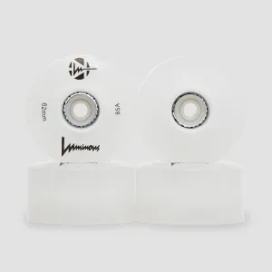 Luminous LED Quad 85a Wheels x4 White 62mm