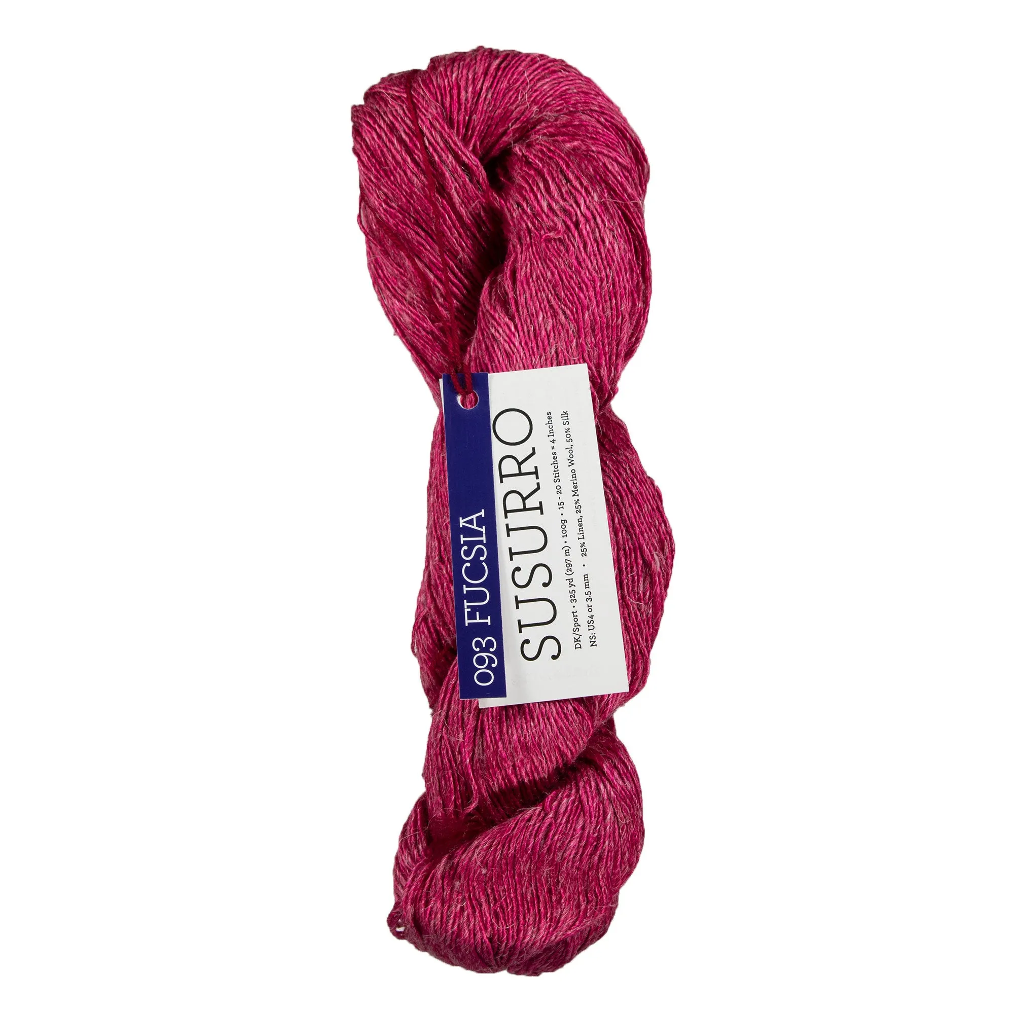 Malabrigo Susurro Yarn - 093 Fucsia