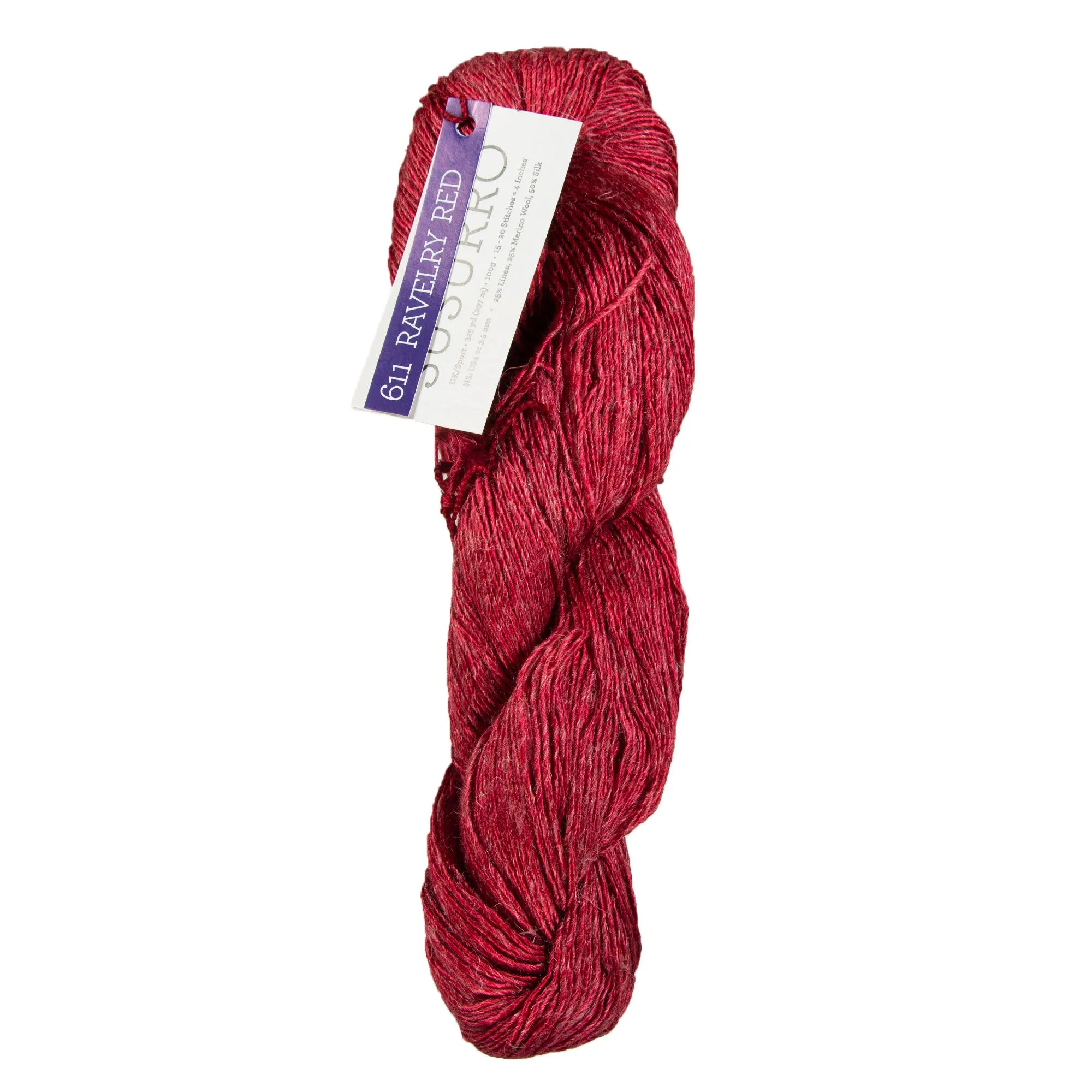 Malabrigo Susurro Yarn - 611 Ravelry Red