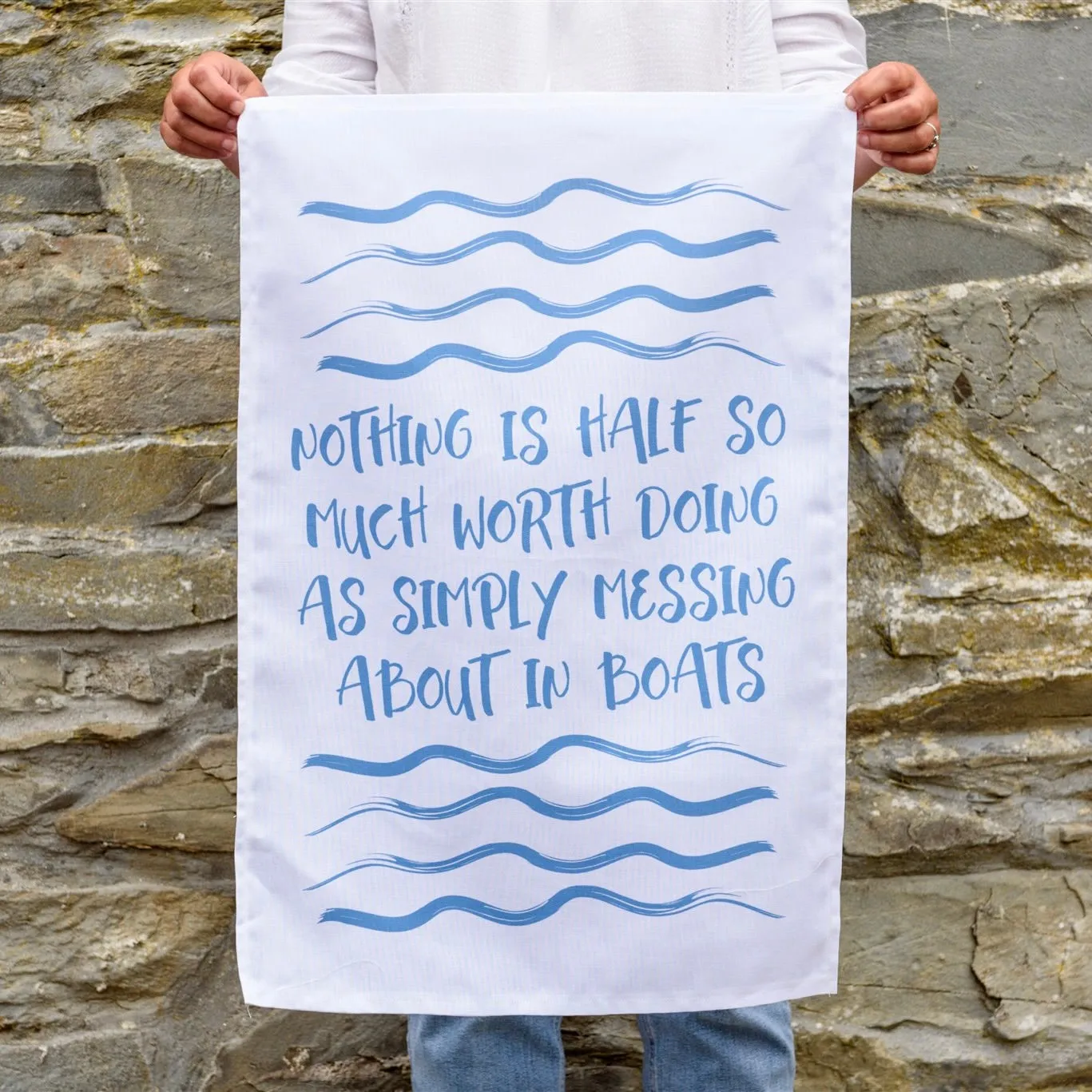 Messing About in Boats Tea Towel