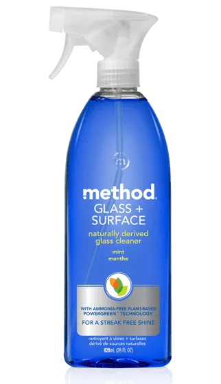 Method Glass Cleaner Spray Minty Fresh 828ml