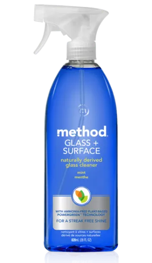 Method Glass Cleaner Spray Minty Fresh 828ml