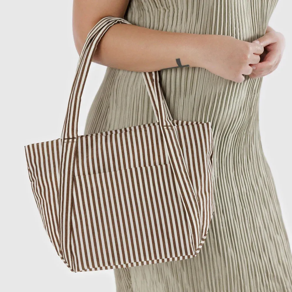 Mini Cloud Bag - Brown Stripe