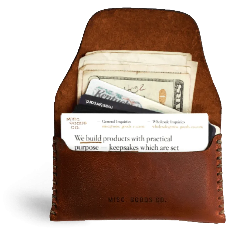 MISC. GOODS CO. - Keep It Slim Flap Wallet V.3