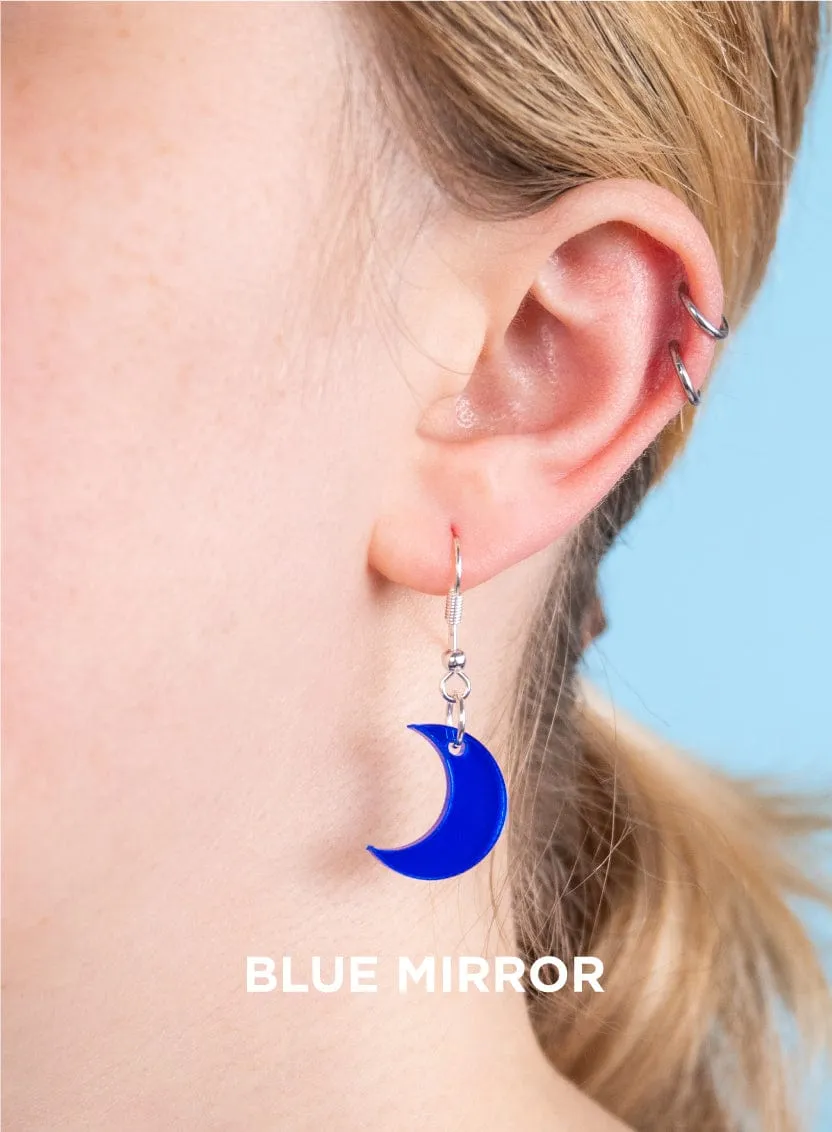 Moon Charm Earrings