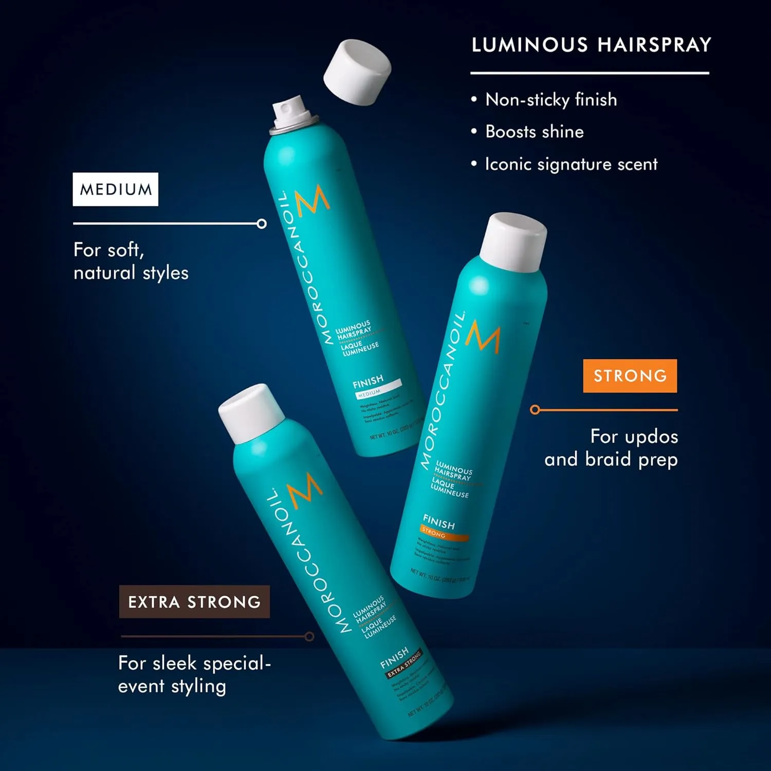 Moroccanoil Luminous Hairspray Extra Strong