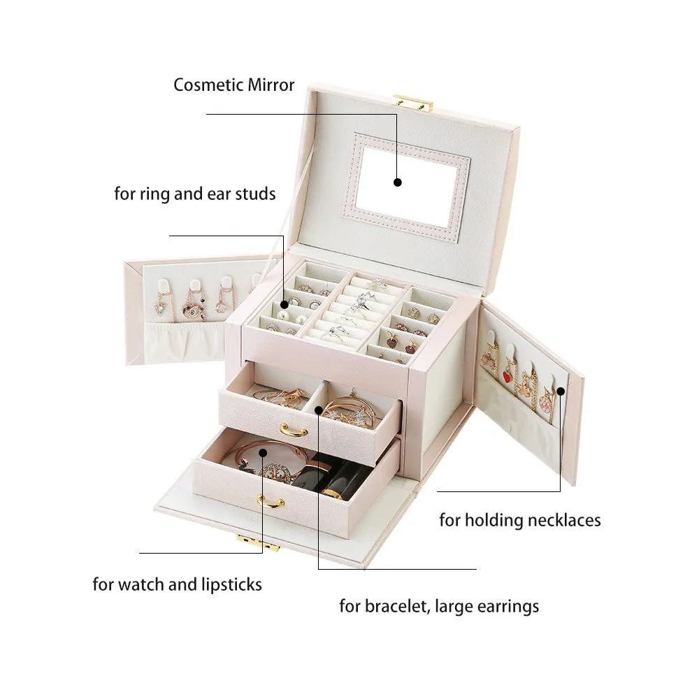 Multi-functional Jewelry Organizer Box