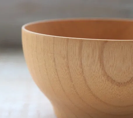 NATURAL WOOD SOUP CUP