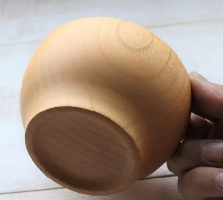 NATURAL WOOD SOUP CUP