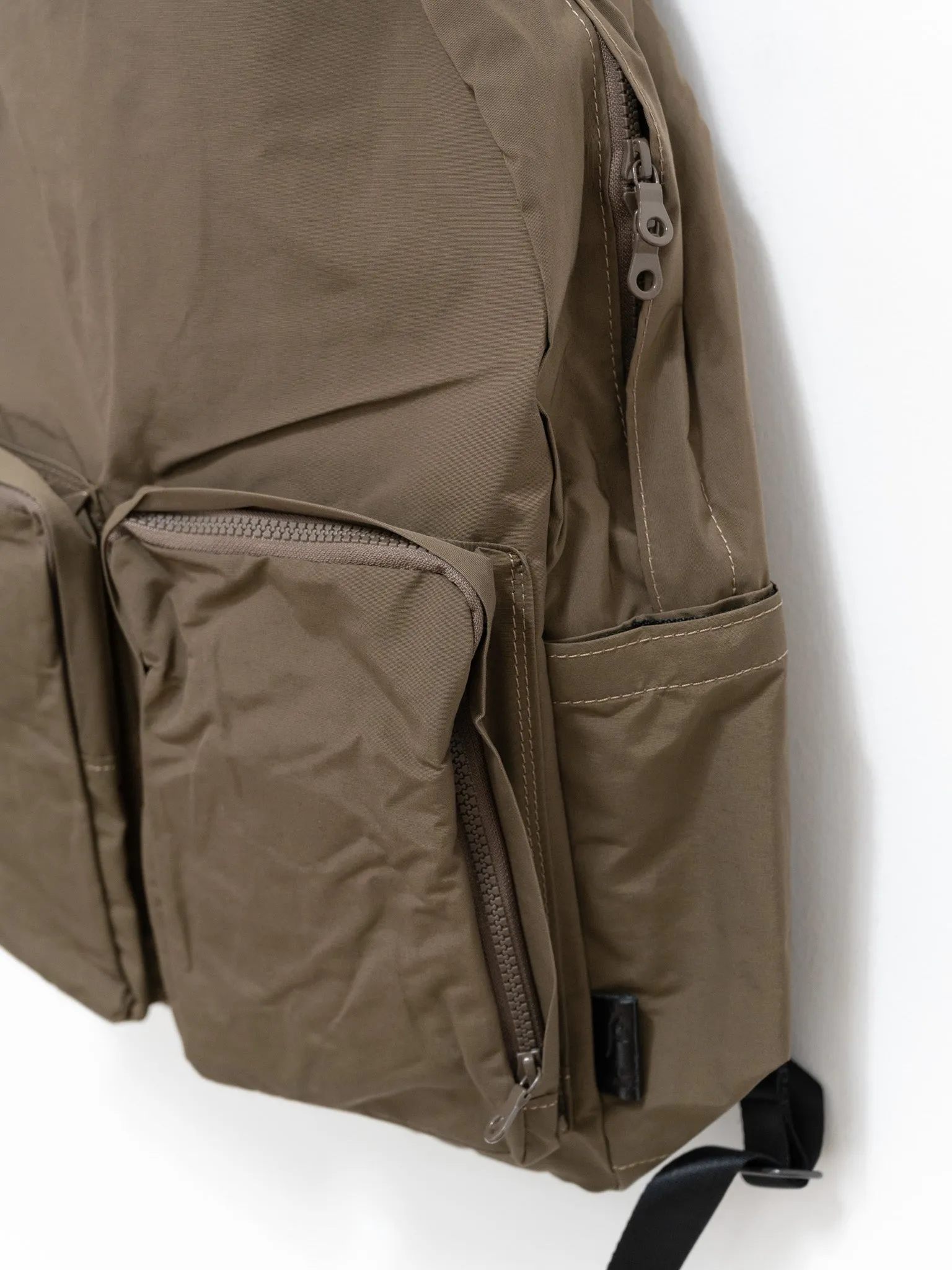 N/C Cloth Backpack - Khaki