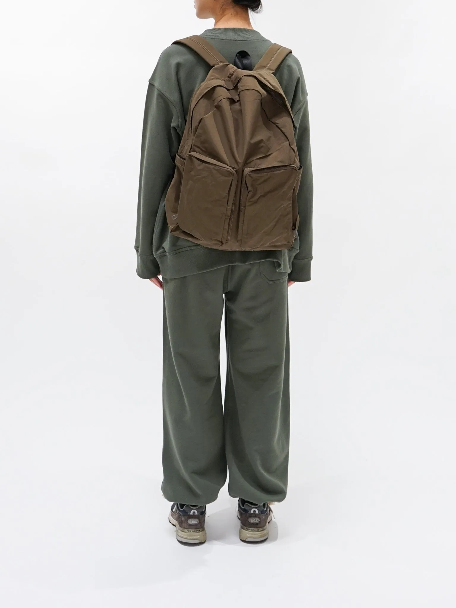 N/C Cloth Backpack - Khaki