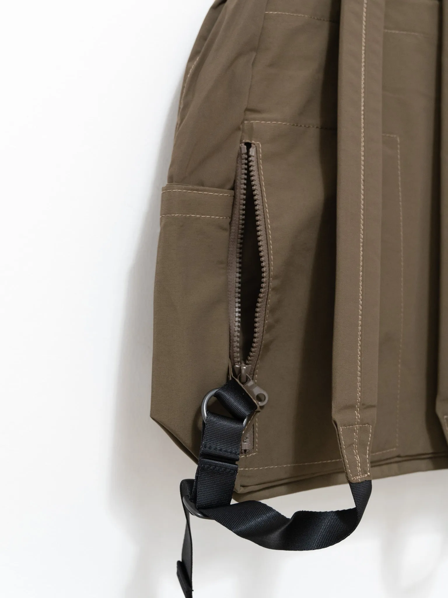 N/C Cloth Backpack - Khaki