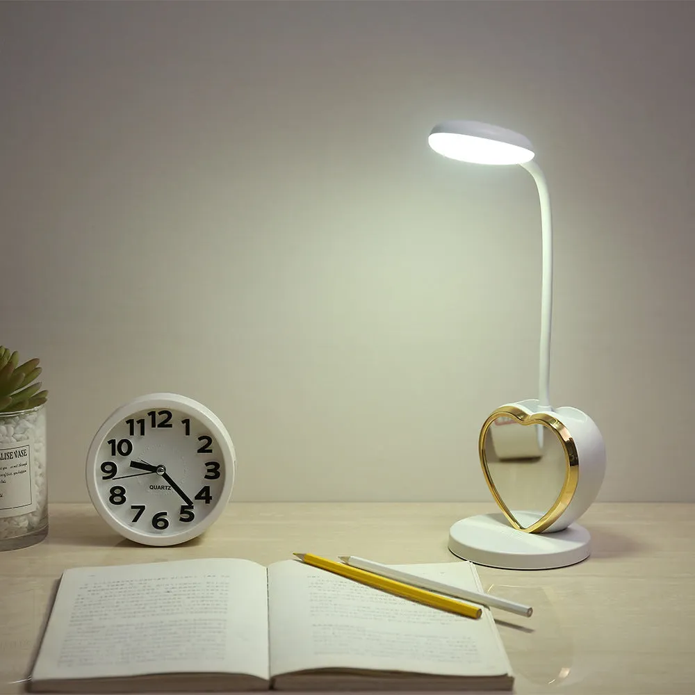 New Creative Like Multi-Functional Led Eye Protection Desk Lamp Student Reading Dormitory Folding Book Lamp For Gift