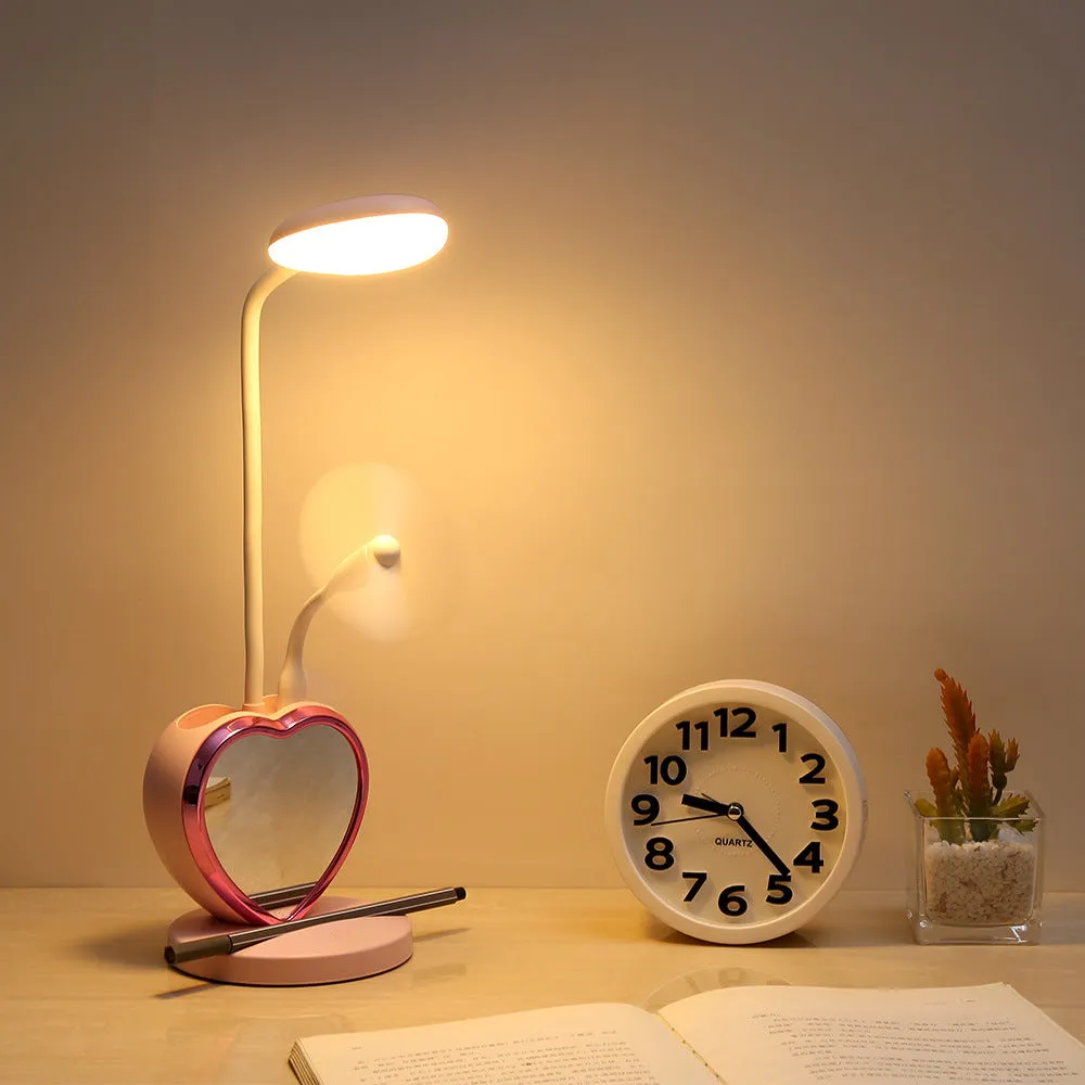 New Creative Like Multi-Functional Led Eye Protection Desk Lamp Student Reading Dormitory Folding Book Lamp For Gift