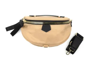 Nylon Zip Crossbody Sling Bag