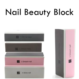 Ontel Nail Buffer Block 4-in-1 Nail Beauty Solution - 10 Pack