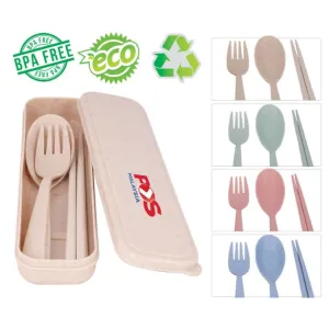 Organic Wheat Fiber Cutlery Set