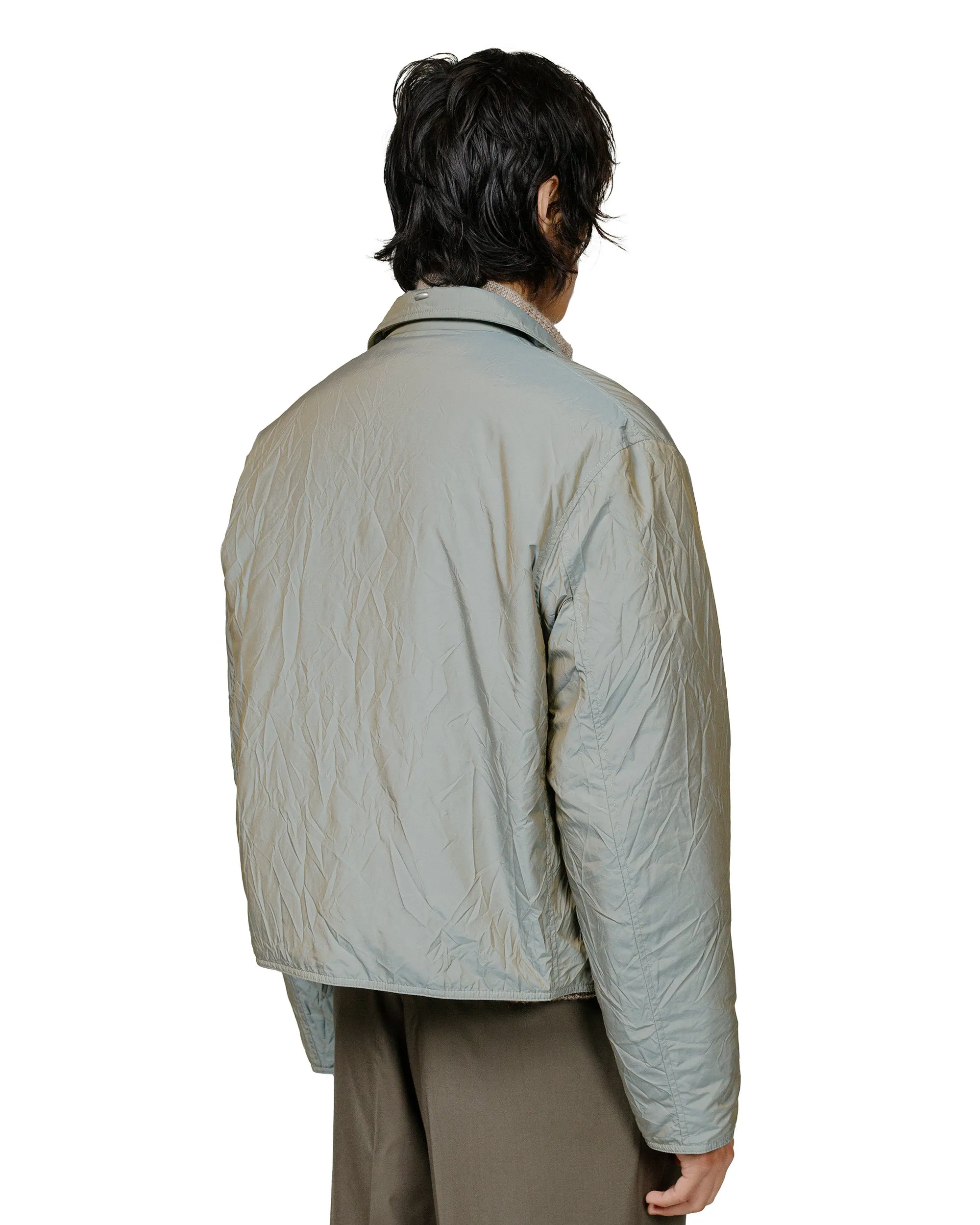 Our Legacy Slight Jacket Shining Olive Crinkle Solaro