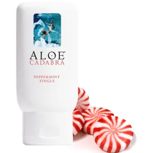 Peppermint Tingle Aloe Cadabra Organic Lubricant