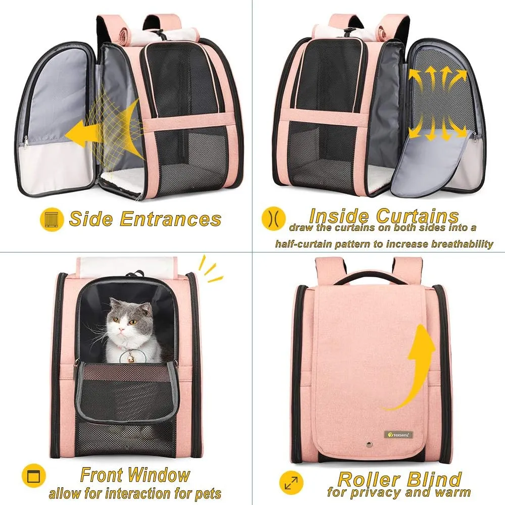 Pet Backpack Carrier for Small Cats Dogs