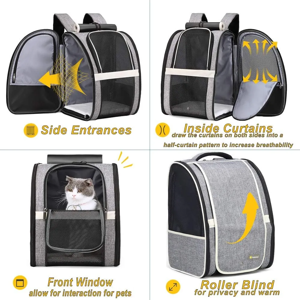 Pet Backpack Carrier for Small Cats Dogs