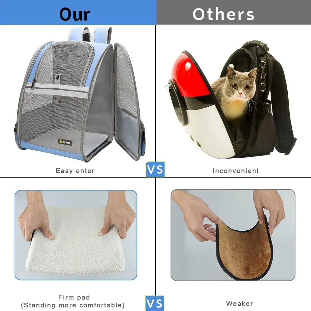 Pet Backpack Carrier for Small Cats Dogs