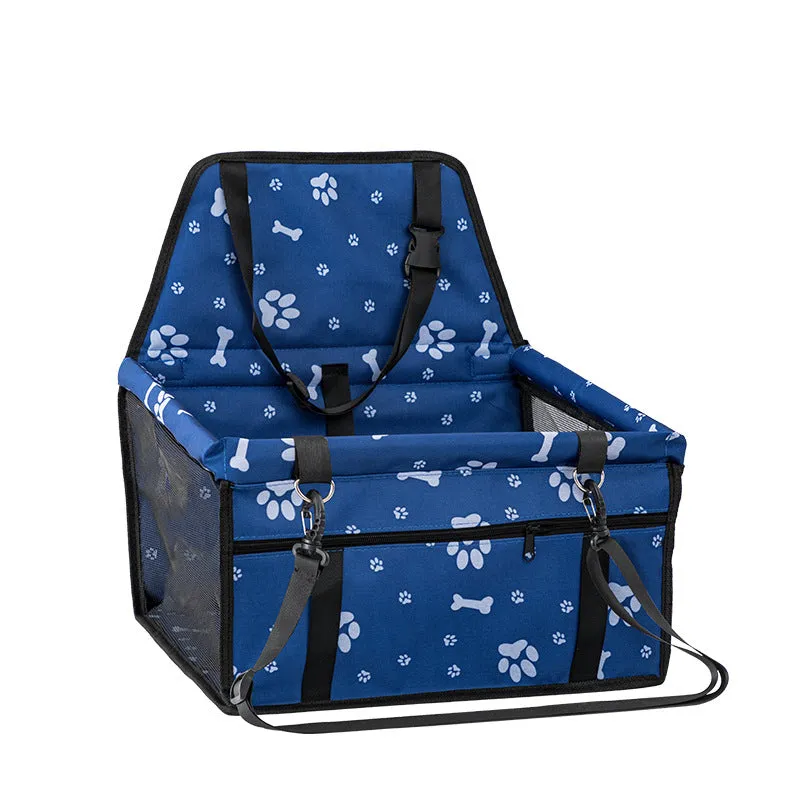 Pet Car Booster Seat Foldable Carrier