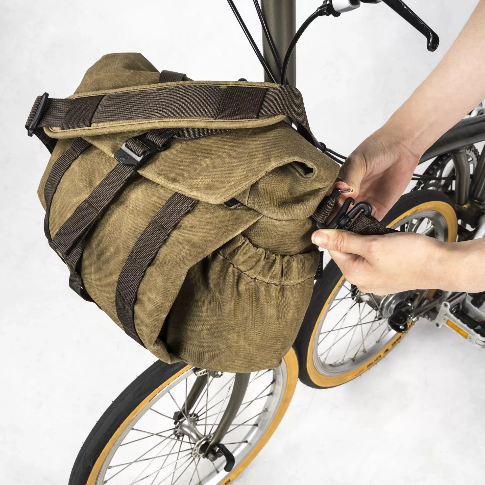 Pilot Brompton Bag 7L | With 2 pouch modules (Carrier Frame not included)