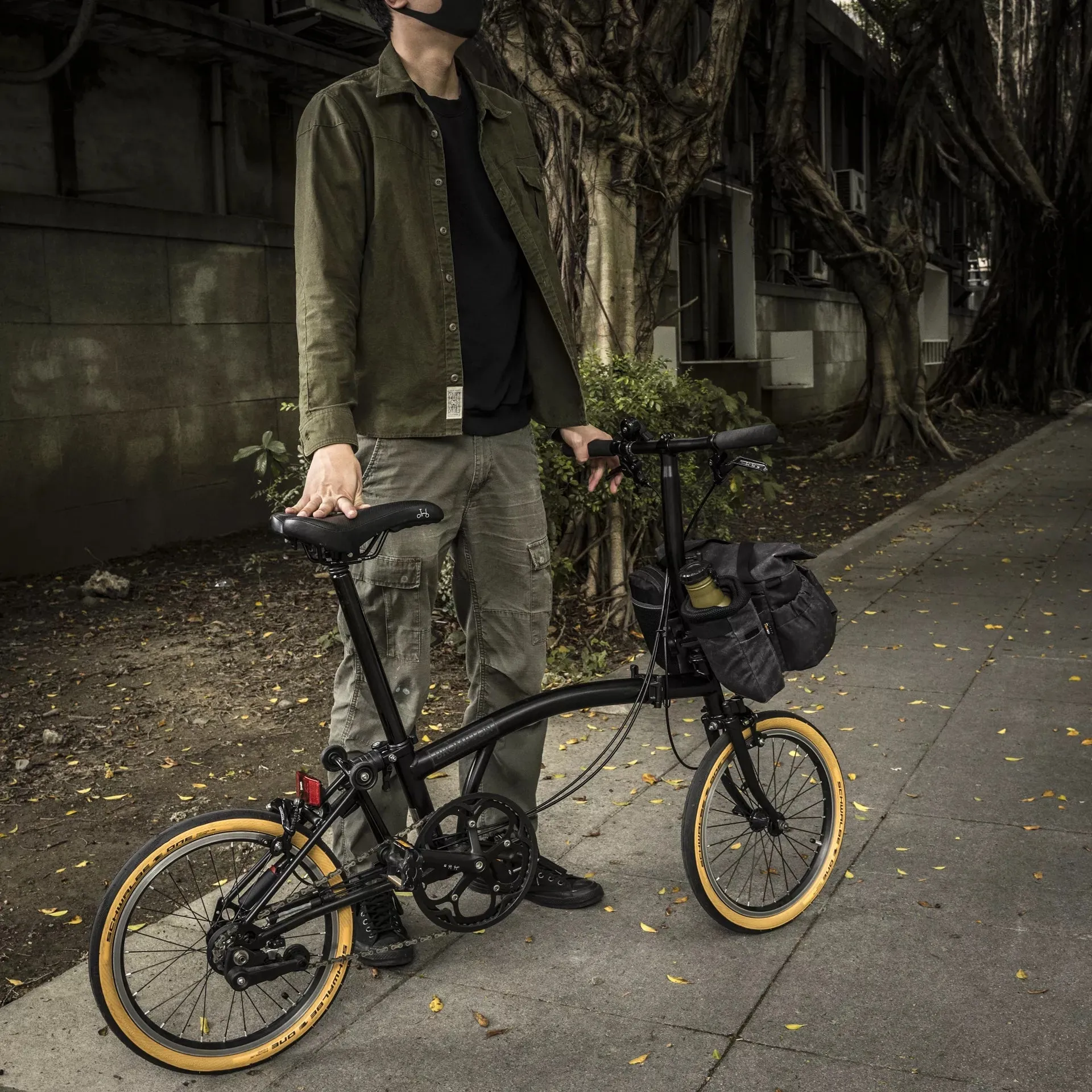 Pilot Brompton Bag 7L | With 2 pouch modules (Carrier Frame not included)