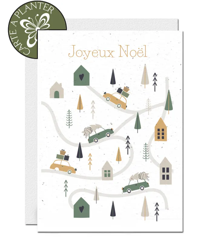 Plantable Christmas Card - A Scandinavian Christmas