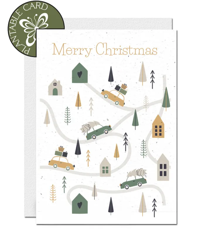 Plantable Christmas Card - A Scandinavian Christmas