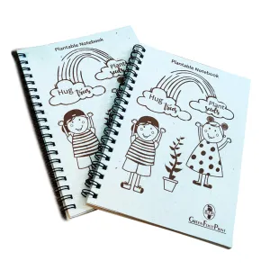 Plantable Notebooks With Seed Paper Cover | Pack of 2