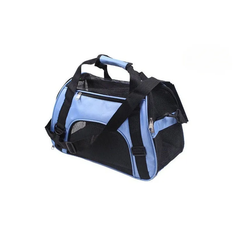 Portable Breathable Pet Travel Carrier Bag - For Dogs & Cats