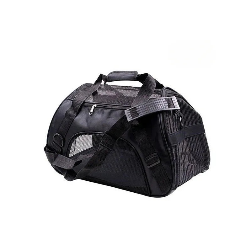 Portable Breathable Pet Travel Carrier Bag - For Dogs & Cats