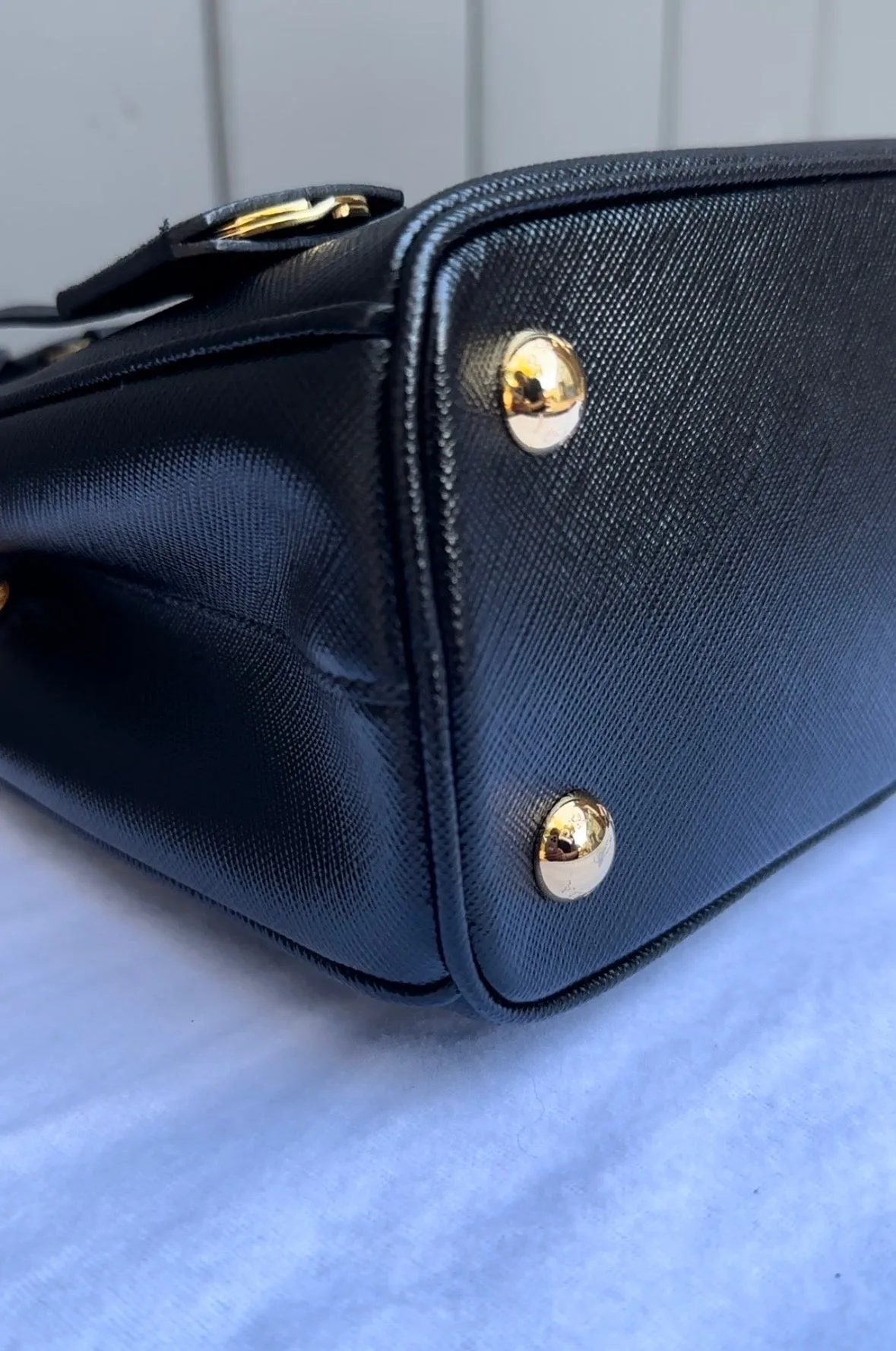 PRADA Galleria Saffiano Leather Mini Bag