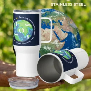 Protect our Planet, Travel mug with handle