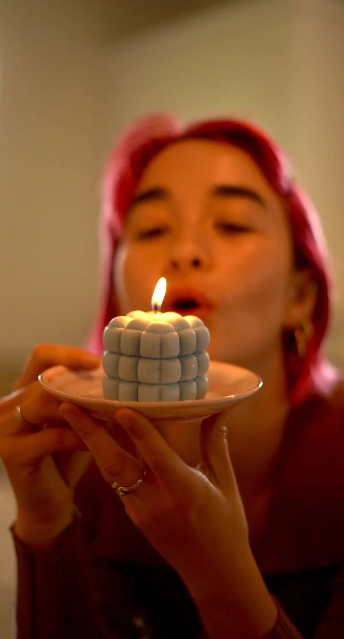 Puff Puff candle