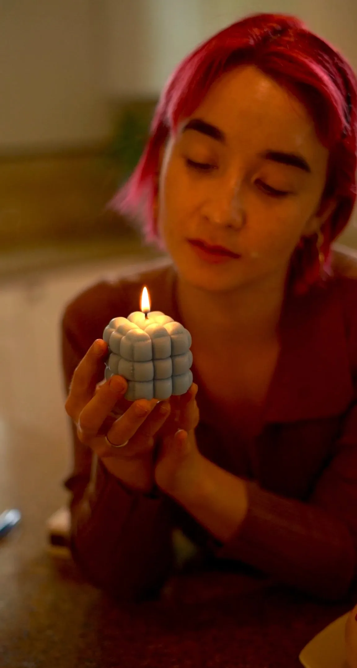 Puff Puff candle