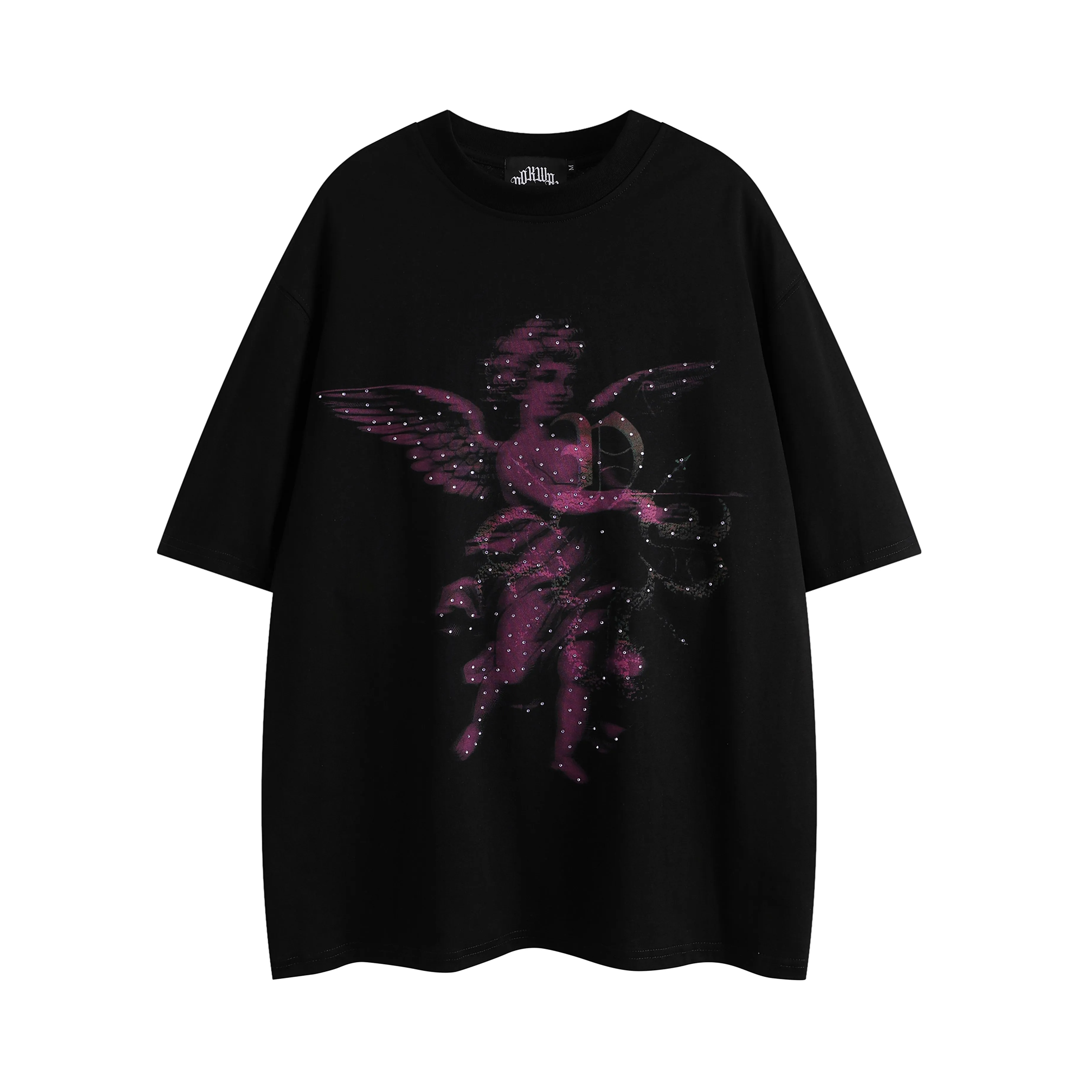 Purple Cupid Monogram Tee