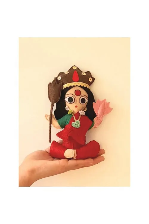 "Svatanya" Handcrafted Eco-Friendly Durga & Tiger