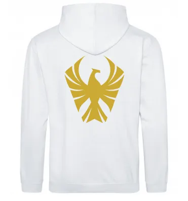 Rathbone Hoodie White/Gold