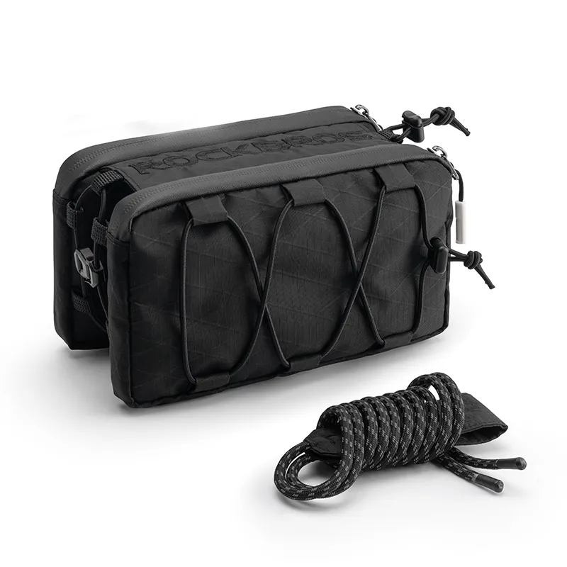 ROCKBROS 1L Bicycle Tube Bag - Dual Storage & Portable Shoulder Bag