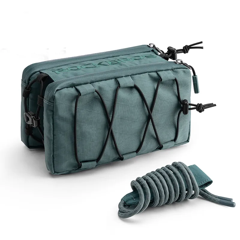 ROCKBROS 1L Bicycle Tube Bag - Dual Storage & Portable Shoulder Bag