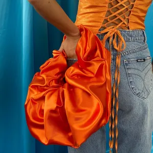 room shop bounce baguette bag- orange