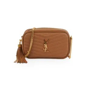 Saint Laurent Lou Mini Bag Tan