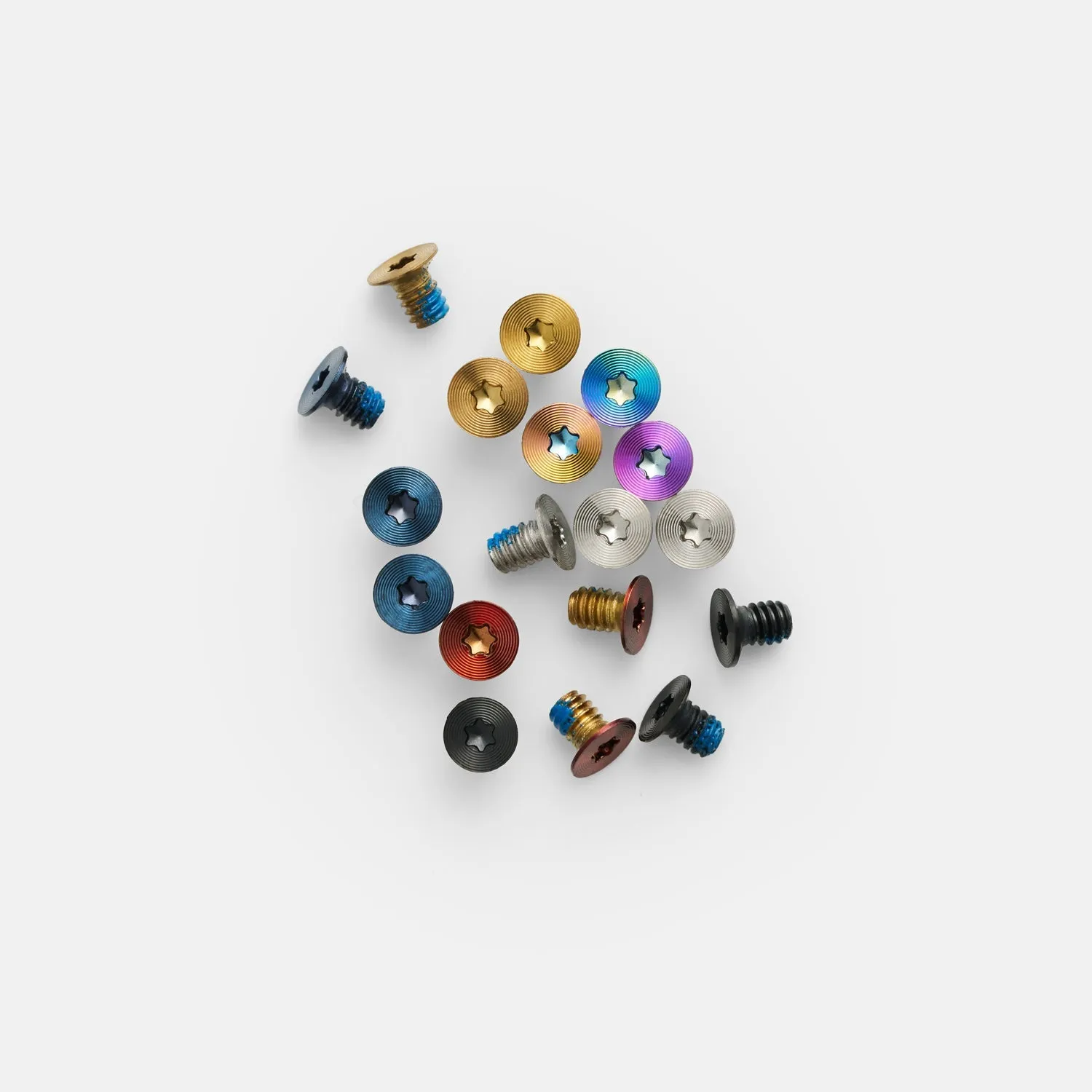 Screw Set - Iridescent Screws